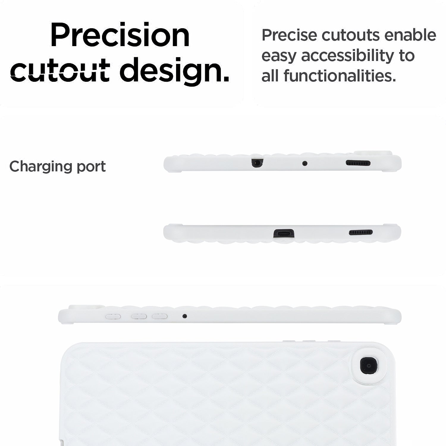 For Samsung Galaxy Tab S6 Lite S6 Lite (2022) P610 P615 Rhombus Pattern Tablet Case Soft TPU Protective Back Cover For Samsung Galaxy Tab S6 Lite S6 Lite (2022) P610 P615 Rhombus Pattern Tablet Case Soft TPU Protective Back Cover